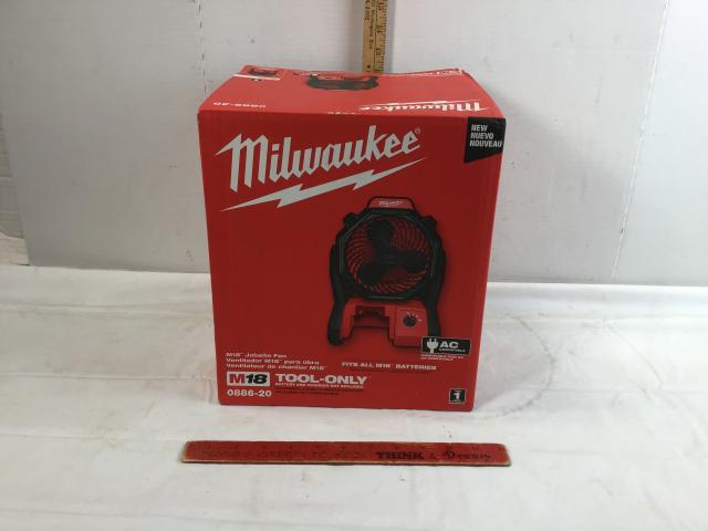 #347 - Milwaukee, fan tool only, new in box